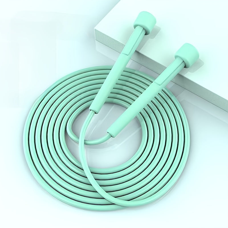 Adjustable Anti-Tangle Jump Rope for Men & Women - Professional Speed Training PVC Rope, Ideal for Home Fitness, Weight Loss, Boxing, and Endurance Exercises, Available in Black, Pink, Blue, Yellow, Green, Jump Ropes for Trai