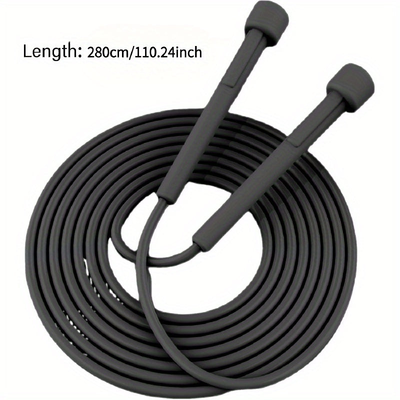 Adjustable Anti-Tangle Jump Rope for Men & Women - Professional Speed Training PVC Rope, Ideal for Home Fitness, Weight Loss, Boxing, and Endurance Exercises, Available in Black, Pink, Blue, Yellow, Green, Jump Ropes for Trai