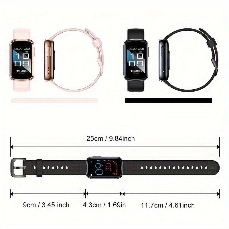 YOUTHDEMON Smartwatch | Multi-Sport Modes, Wireless Calling, IP68 | Wireless 4.0, USB Charging | TFT Display, Weather Forecast | Compatible with Android & iPhone | Durable Polycarbonate Case | Ideal for Halloween, Christmas &