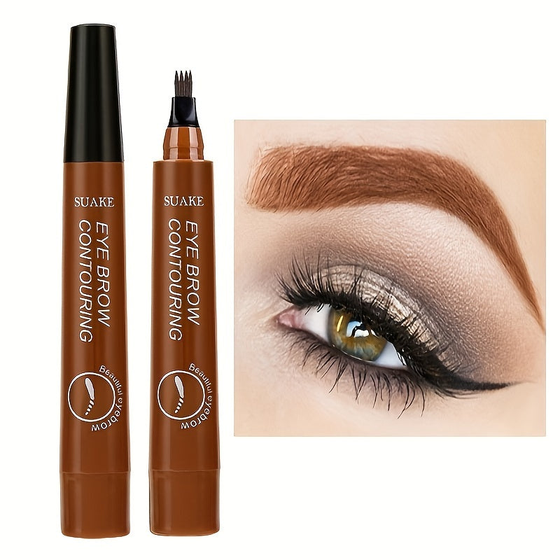2024 Magic Eyebrow Pencil - 3D Waterproof, Ultra-Fine Precision Tip for Natural Look, Available in Light Brown, Dark Brown, Red Brown, Grey, Black