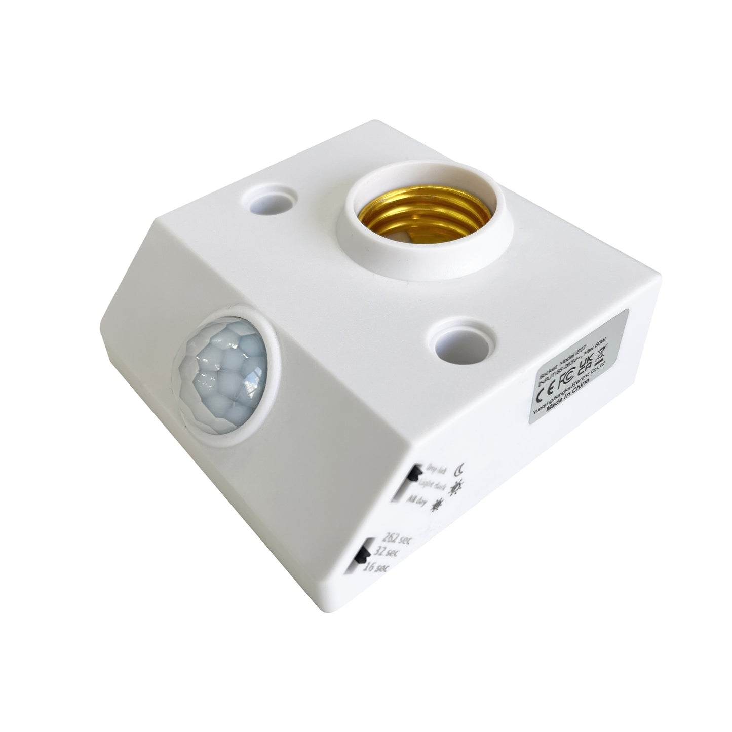 Easy-Install LED Motion Sensor Light - Automatic Infrared Human Detection, E26/E27 Base, Perfect for Indoor Use