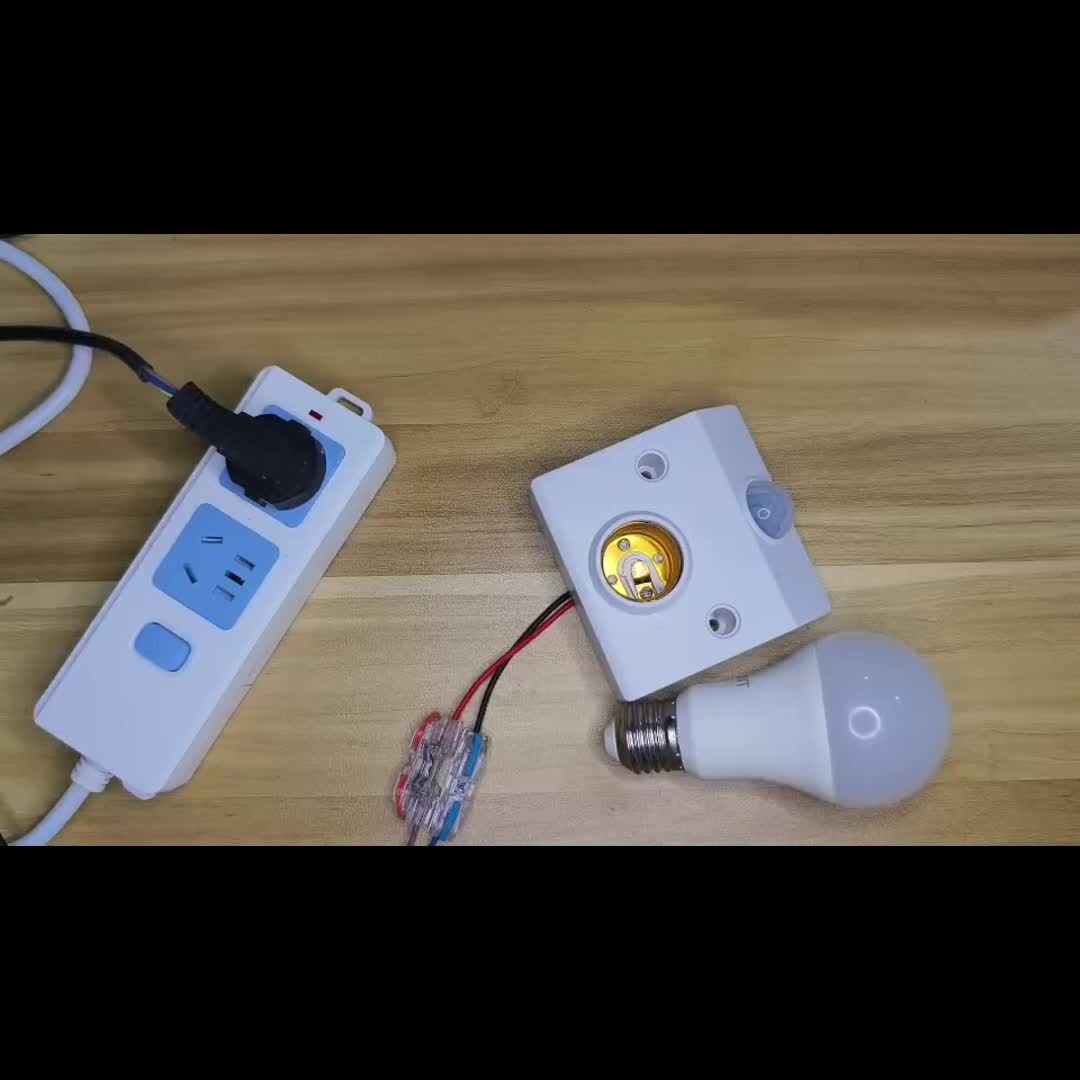 Easy-Install LED Motion Sensor Light - Automatic Infrared Human Detection, E26/E27 Base, Perfect for Indoor Use
