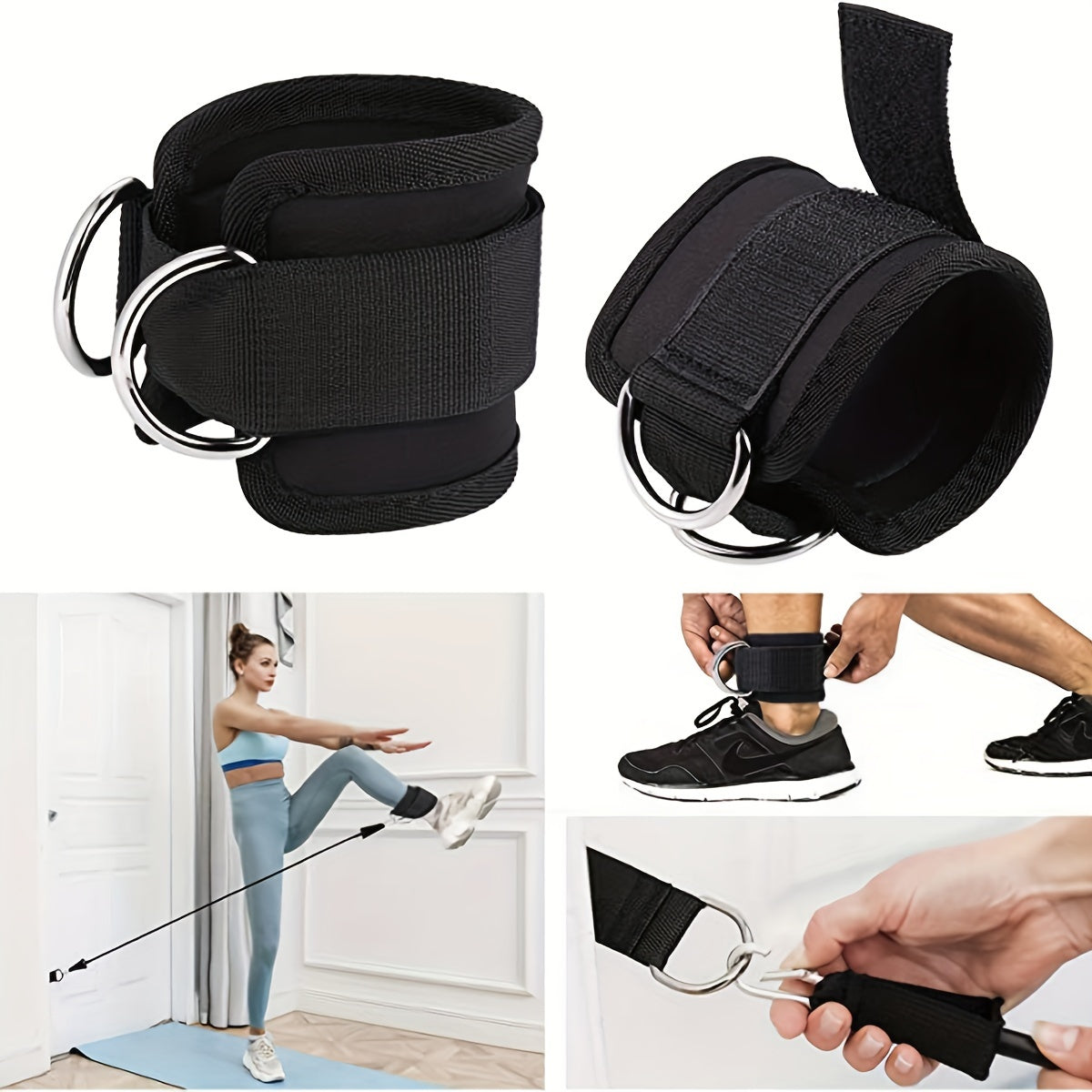 1pc Ankle Strap, Leg Resistance Band For Ankle Weight Training