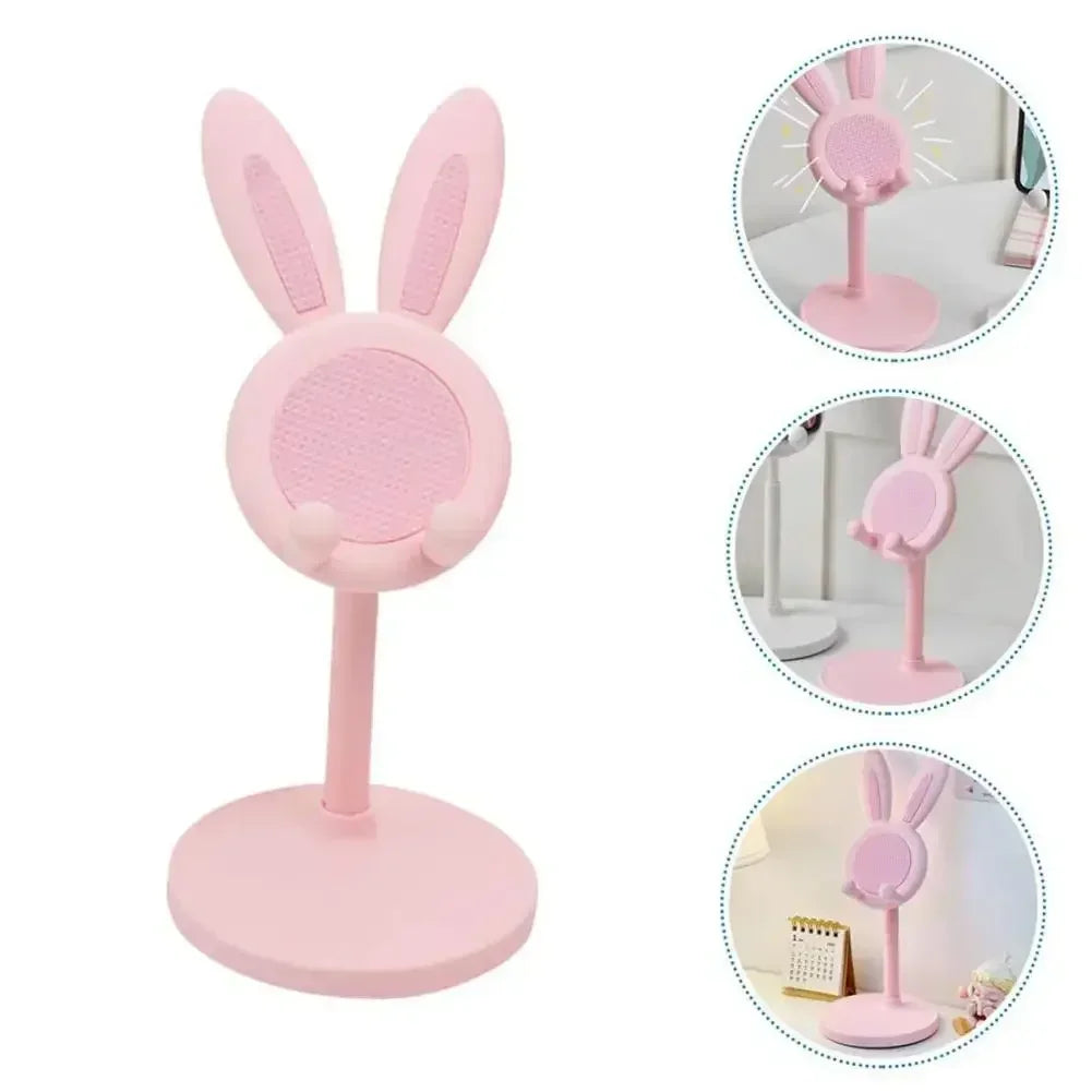 VIKEFON Support de bureau multifonction mignon extensible pour téléphone portable pour iPhone iPad tablette flexible table de bureau réglable cellule intelligente