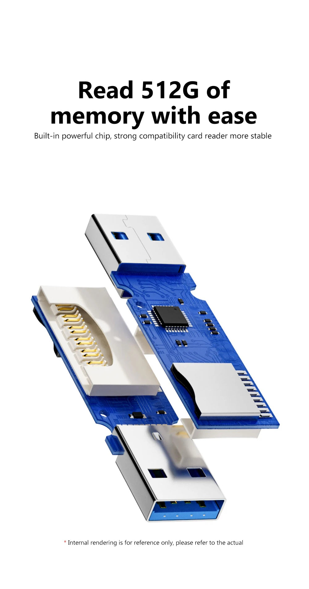 قارئ بطاقات USB 3.0 2 في 1، قارئ بطاقات Micro SD، محول USB، قارئ بطاقات عالي السرعة، بطاقة ذاكرة TF، ملحقات الكمبيوتر المحمول