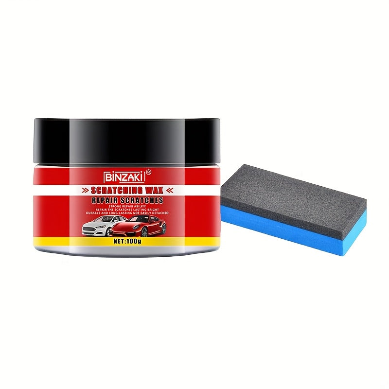 Universal Car Paint Scratch Repair Wax Kit - ABS Material, Fast Scratch Removal, Restore All Paint Luster And Brightness, Car Supplies Care Repair Cream