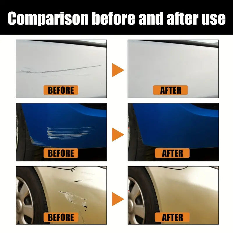 Universal Car Paint Scratch Repair Wax Kit - ABS Material, Fast Scratch Removal, Restore All Paint Luster And Brightness, Car Supplies Care Repair Cream