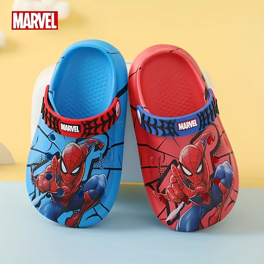 Boys' Summer Slippers Adult Home Slippers Spider-Man Soft Sole Lightweight Garden Shoes Clogs