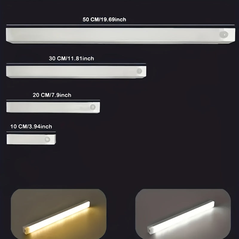 مصباح إضاءة ذكي LED لاستشعار الإنسان RV مصباح إضاءة سيارة منزل مزدوج الاستخدام شحن لاسلكي خزانة خزانة غرفة النوم مصباح إضاءة امتصاص مغناطيسي بدون فتحة شريط طويل ضوء ليلي شحن USB مصباح إضاءة RV لوازم السيارة ملحقات RV