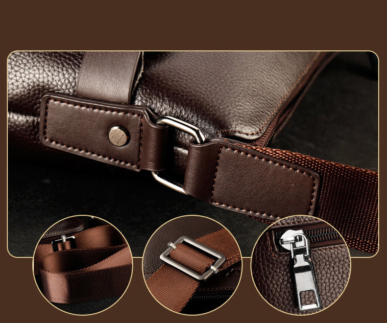 Fashion PU Leather Men Messenger Bags