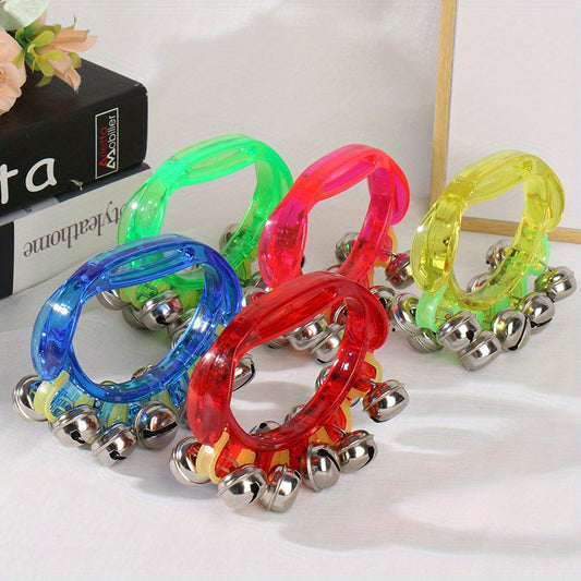 Musical Rattles Toy Hand Wrist Bell Jingles Shake Foot Rattles Mobile Newbron Toys Percussion Toy