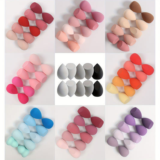 1pc Ultra-Soft Hydrophilic PU Makeup Sponge - Dual-Use, Wet & Dry Beauty Blender for Flawless Foundation Application, Fragrance-Free, Suitable for All Skin Types