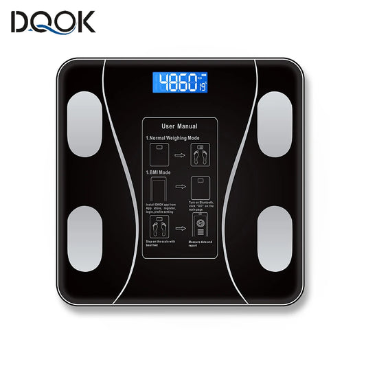 Body Fat Scale Smart Wireless Digital Bathroom Weight Scale Body Composition Analyzer With Smartphone App Bluetooth-compatible