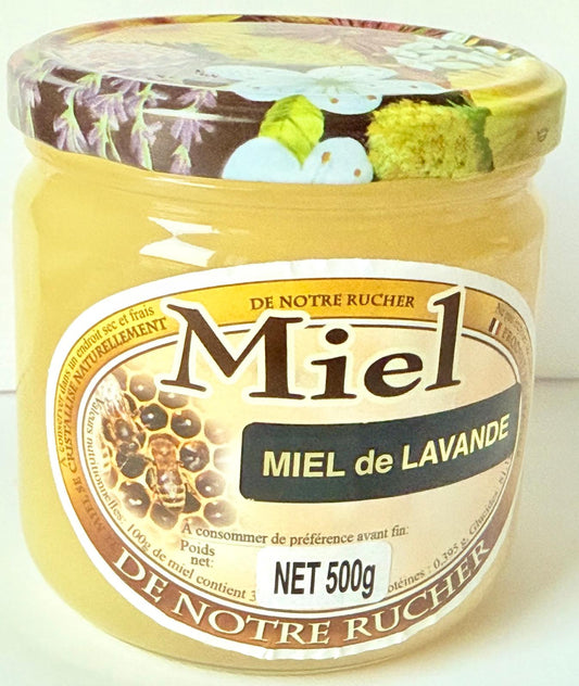 Miel de lavande Bio origine France - pot de 500g