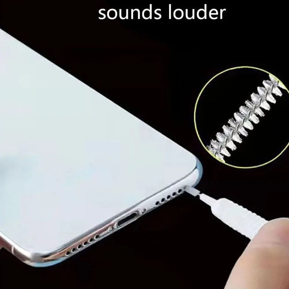 Mobile Phone Charging Port Dust Plug Removal Cleaner Kit for iPhone 15 14 13 Pro Max Computer Keyboard Dustproof Cleaning Brush