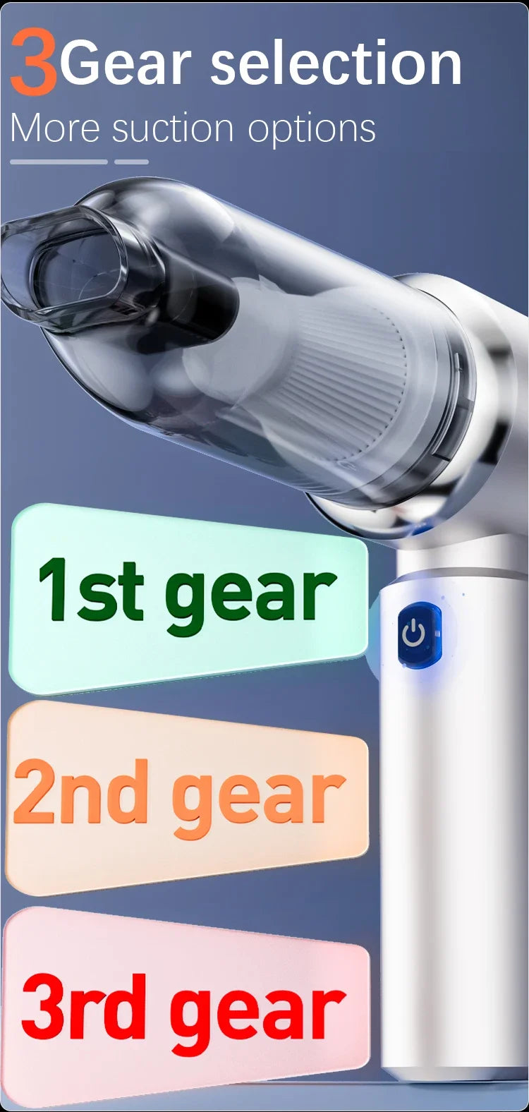 SZUK Vacuum Cleaner Car Wireless Handheld Home Portable Cleaning Mini Suction Powerful Machine Strong Appliance Auto Cleaners