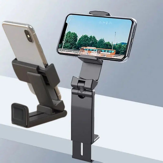 Train Seat Smartphone Stand,  Adjustable Rotatable Selfie Holding Airplane Phone Holder Portable Travel Desk Flight Support