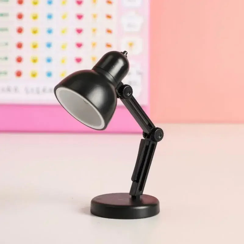 Mini lampe de lecture avec pince, lampe de table LED pliable, veilleuse pour la maison, la chambre, l'ordinateur, les yeux, les voyages, les livres, les appareils électroménagers