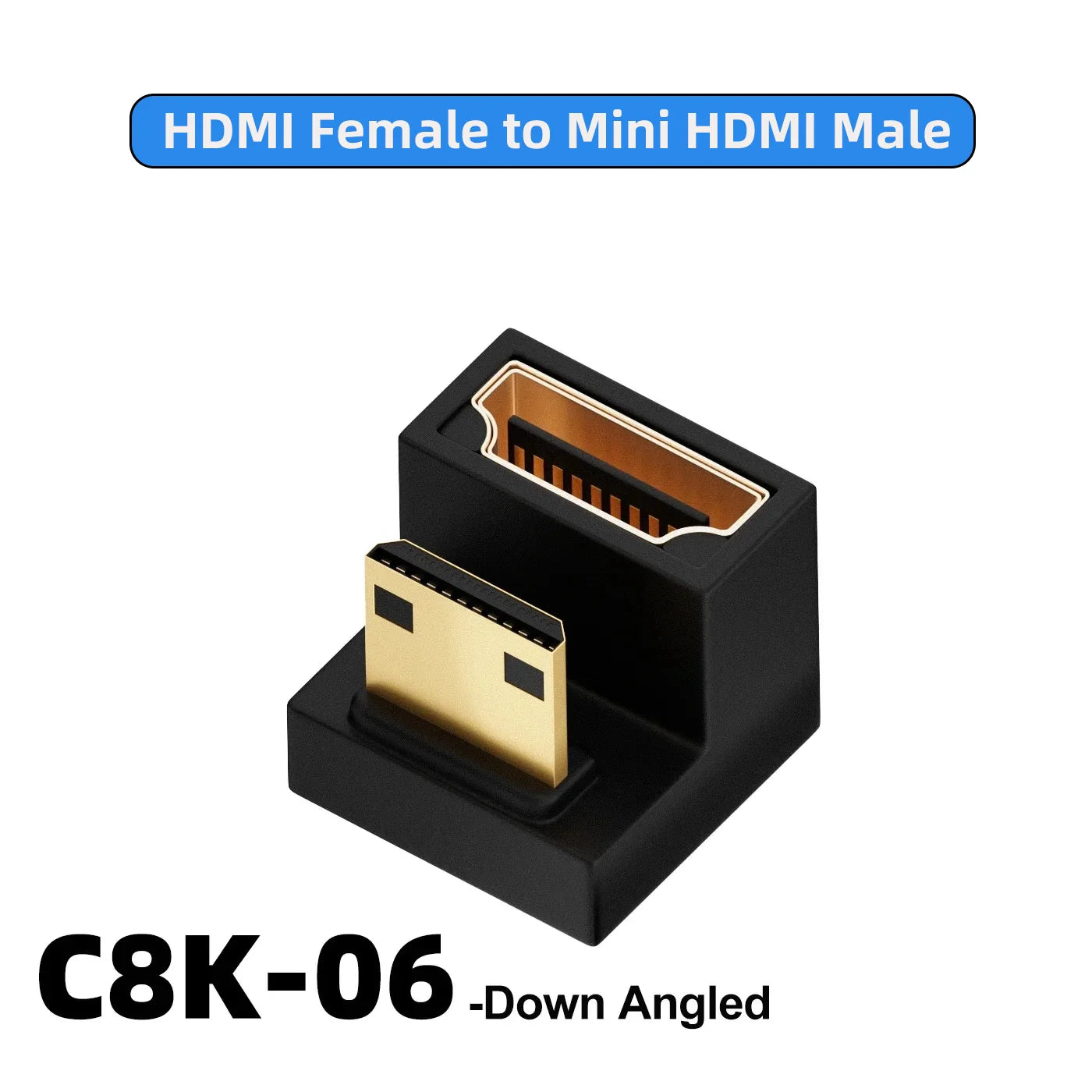 Adaptateur de câble HDMI 2.1 mini micro HDMI vers HDMI 2.1 convertisseur 48 Gpbs 8K60HZ 4K120HZ pour projecteur HDTV PS4 PS5 ordinateur portable PC