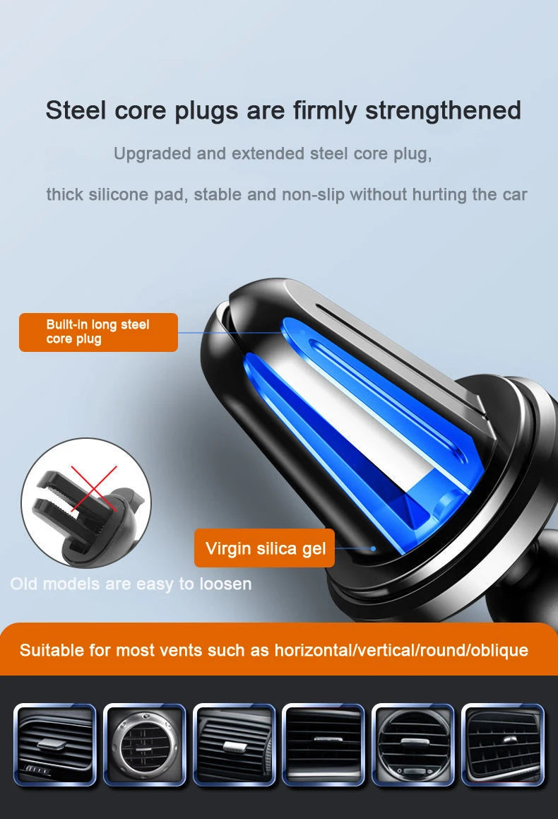 2023 NEW Universal Sucker Car Phone Holder 360° Windshield Car Dashboard Mobile Cell Support Bracket for 4.0-7 Inch Smartphones