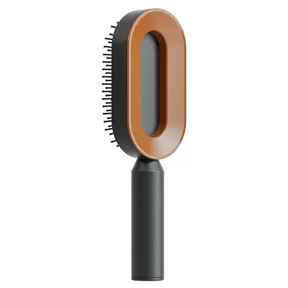 Peignes de massage Airbag Brosse à cheveux autonettoyante Anti-statique Humide Sec Bouclés Démêlant Brosse à cheveux Femmes Coiffure Outil de coiffure