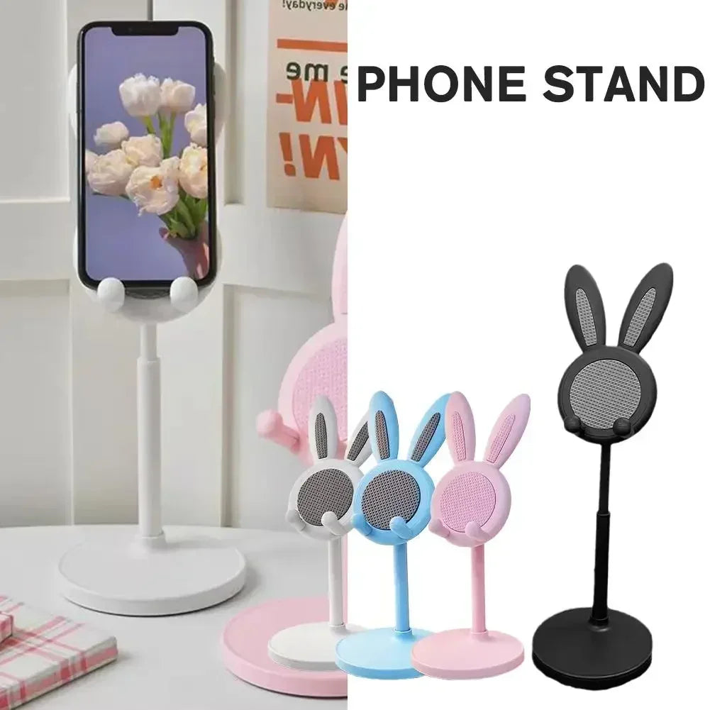 VIKEFON Cute Multifunction Desk Stretch Mobile Phone Holder For iPhone iPad Tablet Flexible Table Desktop Adjustable Cell Smart