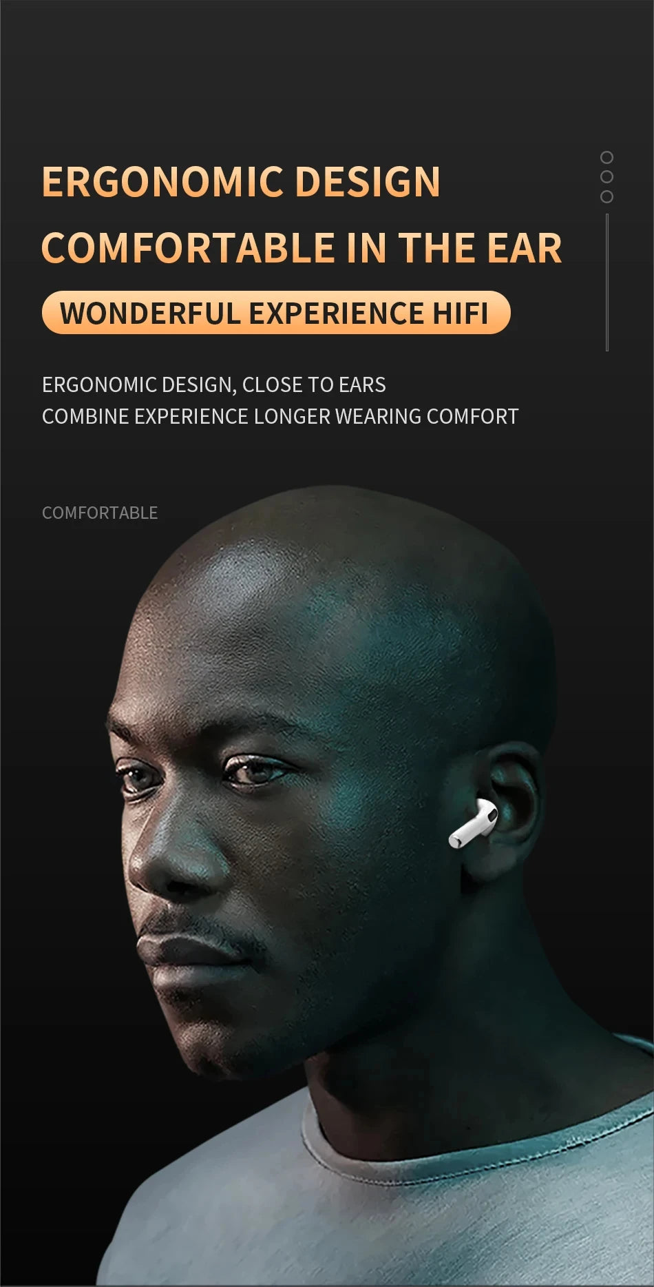 Original Air Pro 6 TWS Wireless Bluetooth Headset 5.3 Headphone Mini Earphone with Mic Charging Box for Smartphone Earbuds