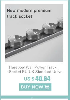 Herepow 118 Series Thailand American Standard مقبس حائطي مزدوج USB محول قابس الأجهزة المنزلية الذكية Type-c 3.1A شحن سريع