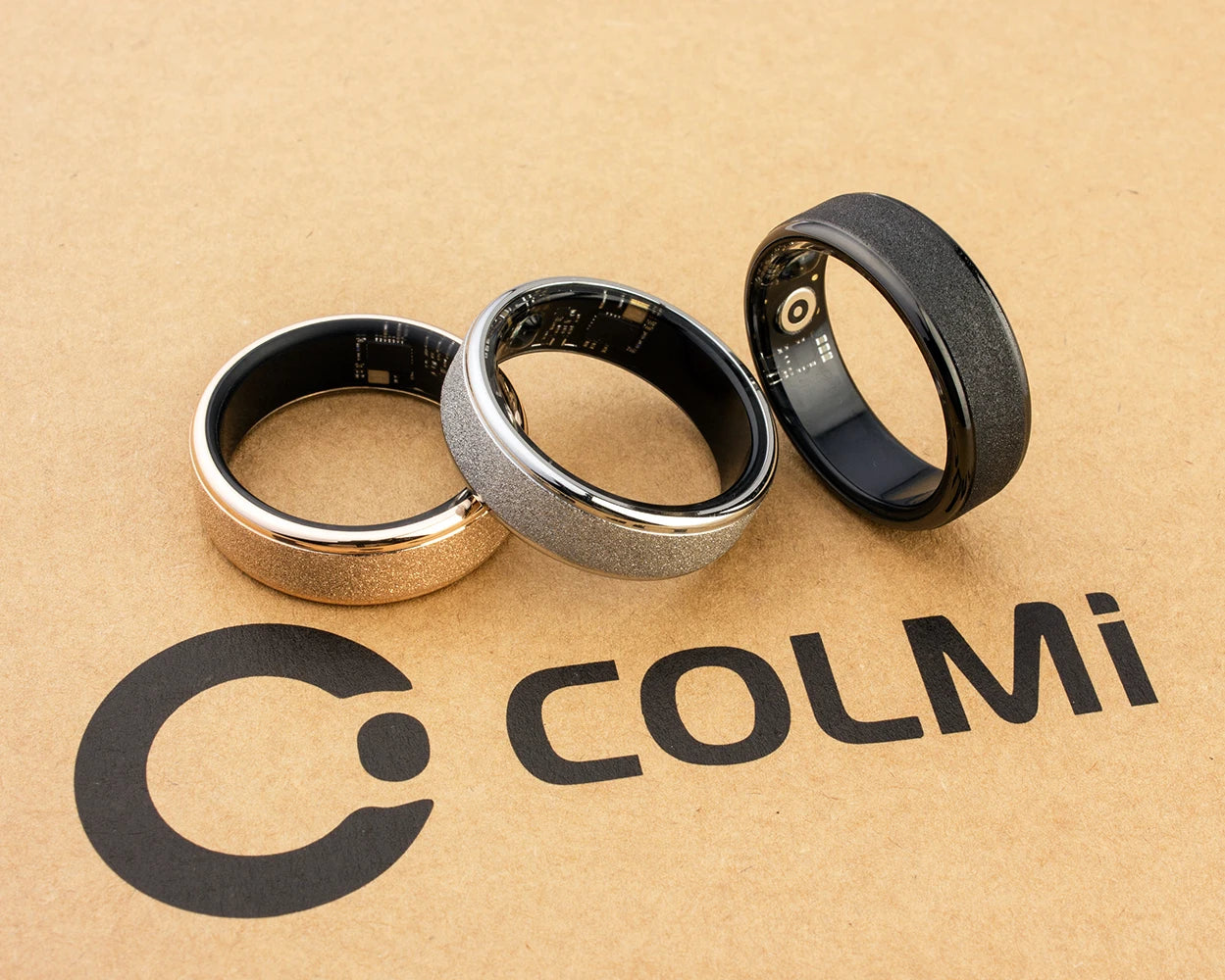 2024 COLMI R10 Smart Ring Men Women, Smartring With Charging Case, Health and Sleep Monitor, 5ATM Waterproof For Xiaomi Phone