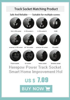 Herepow 118 Series Thailand American Standard Dual USB Wall Socket Smart Home Appliance Plug Adapter Type-c 3.1A Fast Charging