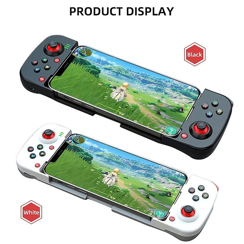 Manette de jeu D3 Manette de jeu pour téléphone portable D3 avec prise en charge extensible du contrôleur de jeu pour les contrôleurs de jeu mobiles Android/iOS/Hongmeng