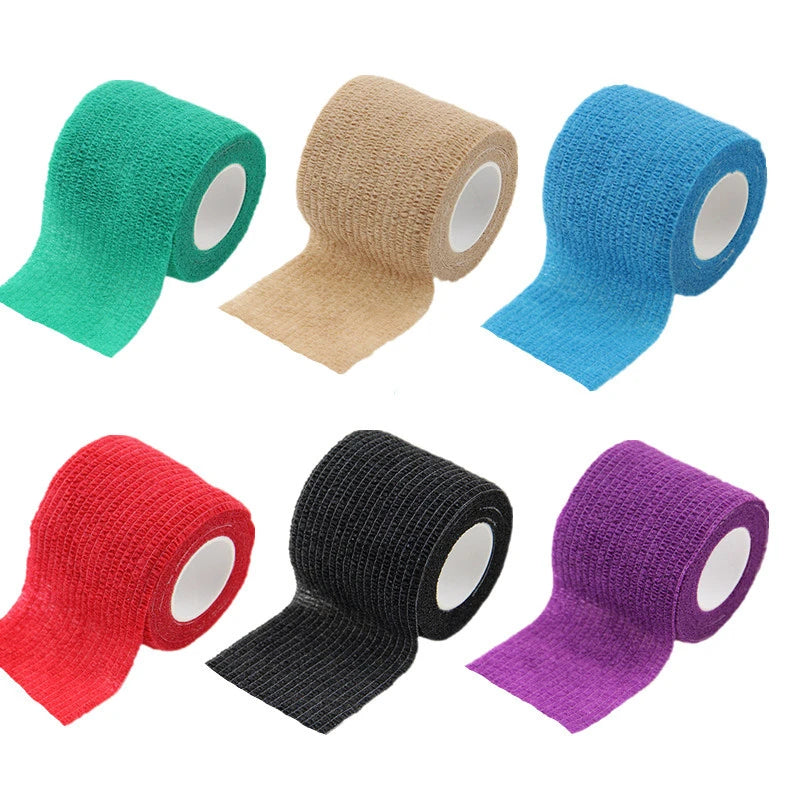 Bandages de sport en tissus non tissés pour enfants, pansements adhésifs élastiques pour la peau des enfants, 2,5 cm x 4,5 m/5 cm x 4,5 m/7,5 cm x 4,5 m