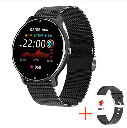 LIGE Ladies Smart Watch Men Bluetooth Sport Fitness Blood Oxygen Heart Rate Monitor Smartwatch For Xiaomi Huawei Phone 2024 New