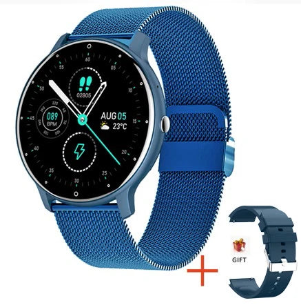 LIGE Ladies Smart Watch Men Bluetooth Sport Fitness Blood Oxygen Heart Rate Monitor Smartwatch For Xiaomi Huawei Phone 2024 New