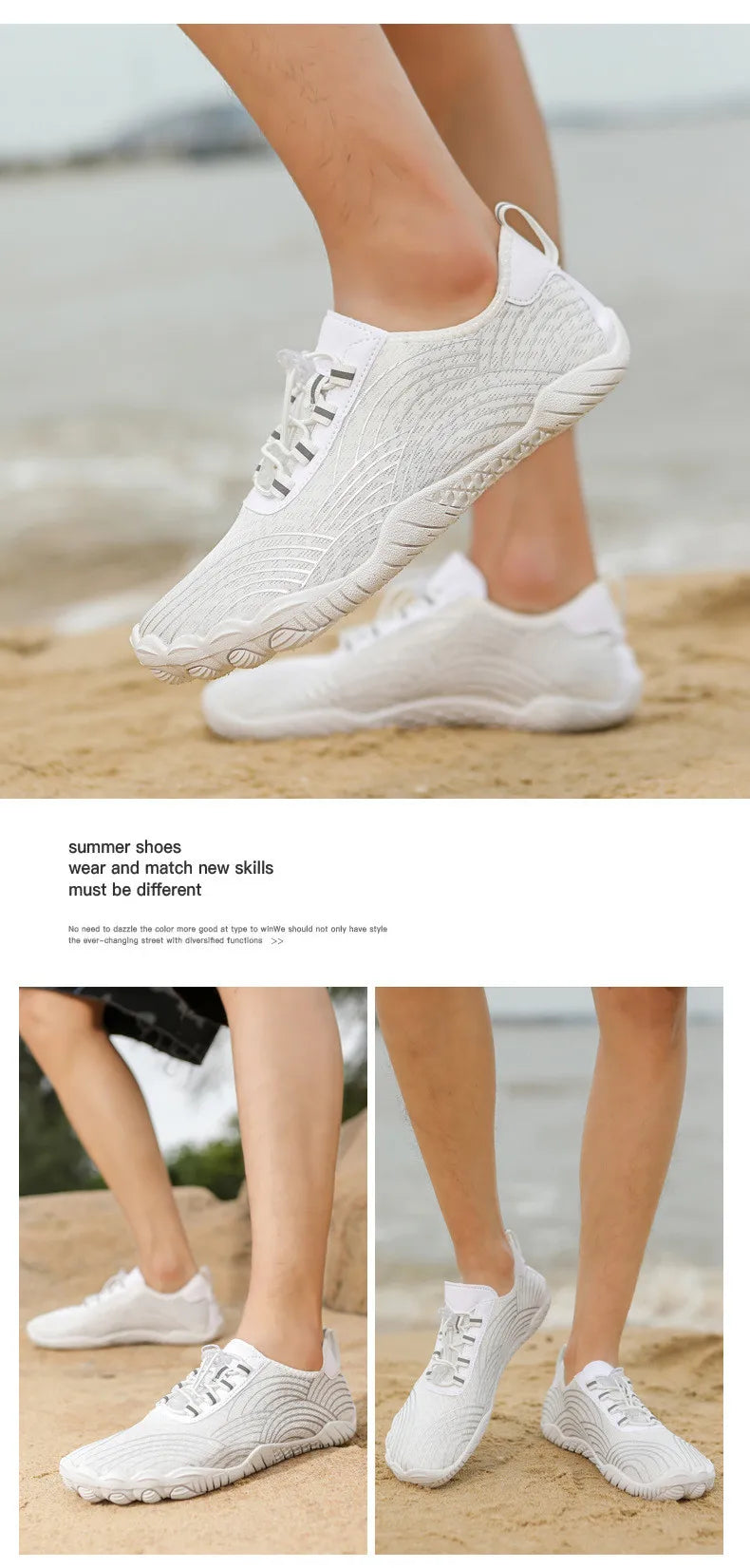 Wide Barefoot Unisex Sneakers Breathable Lightweight Sports Gym Shoes Men Outdoor Walking Water Shoes Women Running Sneakers