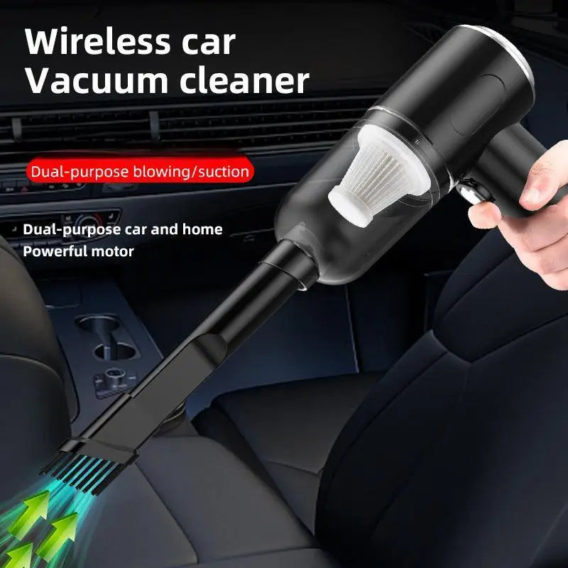 Car Vacuum Cleaner Portable Mini Dust Collector Dry And Wet Home Car Dual-Use Wireless Handheld Cleaning Appliances