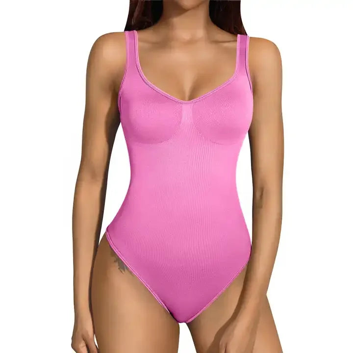 Style Sexy Casual Ladies Jumpsuit Bandage Backless Seamless Hot Spring Vacation Women's Bodysuit