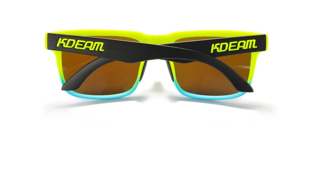 KDEAM Original Design Luxury Men Polarized Sunglasses Sports Driving Square Sun Glasses Fashion Women Shades UV400 Lens Eyewear