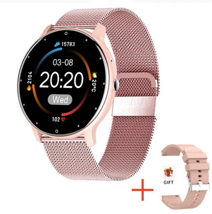 LIGE Ladies Smart Watch Men Bluetooth Sport Fitness Blood Oxygen Heart Rate Monitor Smartwatch For Xiaomi Huawei Phone 2024 New