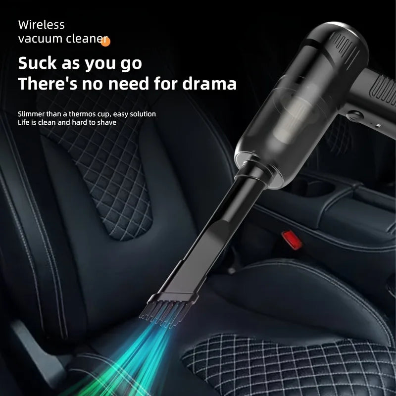 Car Vacuum Cleaner Portable Mini Dust Collector Dry And Wet Home Car Dual-Use Wireless Handheld Cleaning Appliances