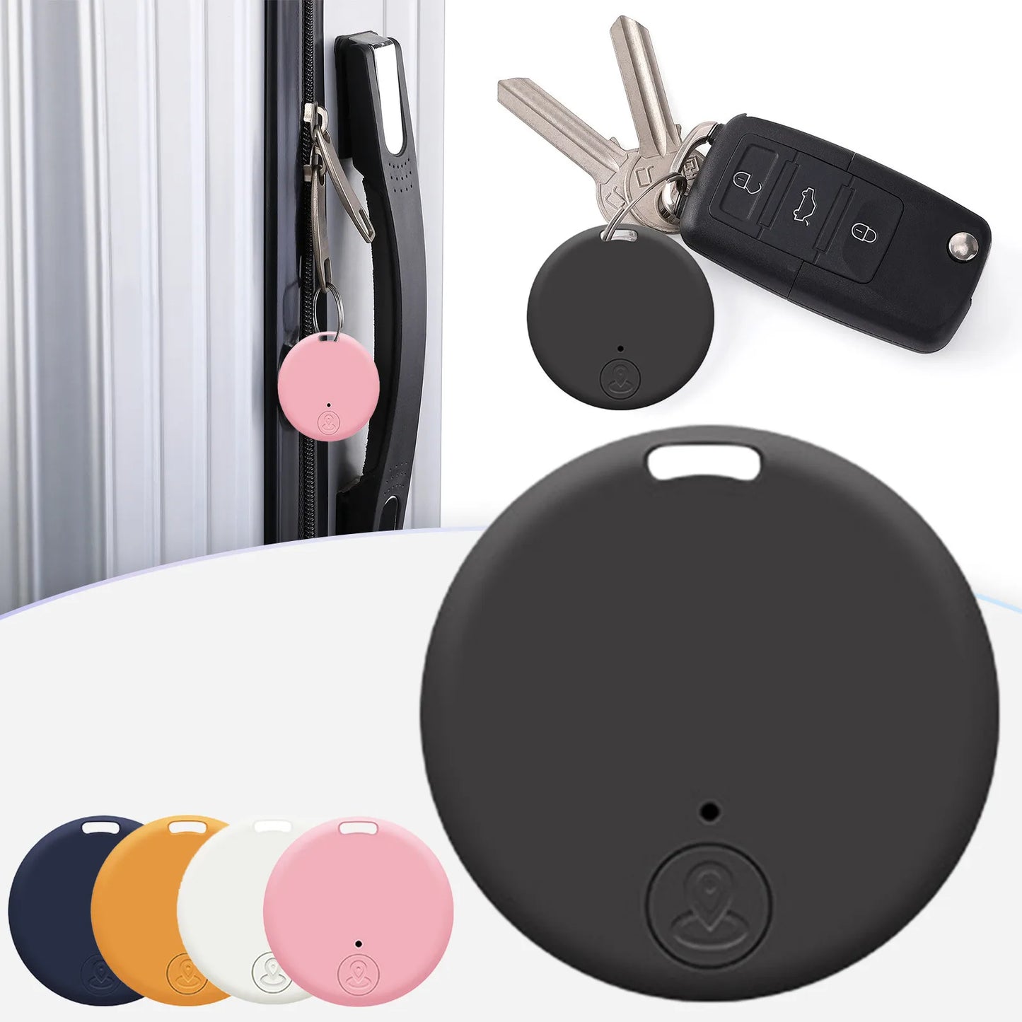 Mini GPS Locator AntiLost Alarm Wallet Keychain Smart Tag Bluetooth-Compatible Tracer Keychain Dog Pet Child Tracker Key Finder