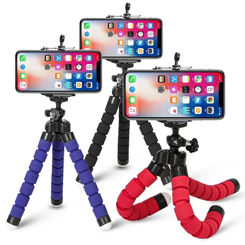 Mini trépied universel pour photographie de téléphone, trépied pour téléphone, mini support pour appareil photo, clip pour smartphone, monopode, support pour trépied