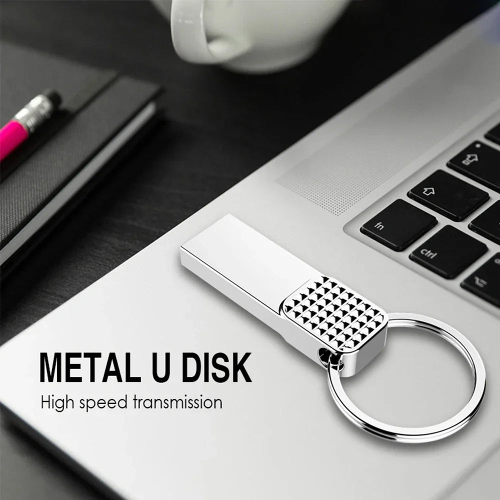 High Speed USB 3.0 Pendrive 64GB 32GB Memoria USB Memory Stick Pen Drive USB Flash Drives Waterproof U Disk 128GB 512GB ITB 2TB