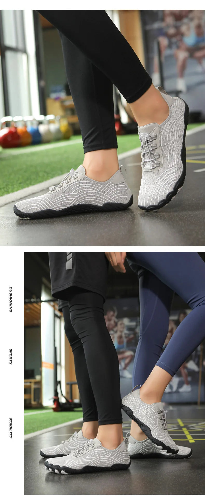 Baskets unisexes larges pieds nus, chaussures de sport légères et respirantes pour hommes, chaussures de marche en plein air, chaussures aquatiques pour femmes, baskets de course