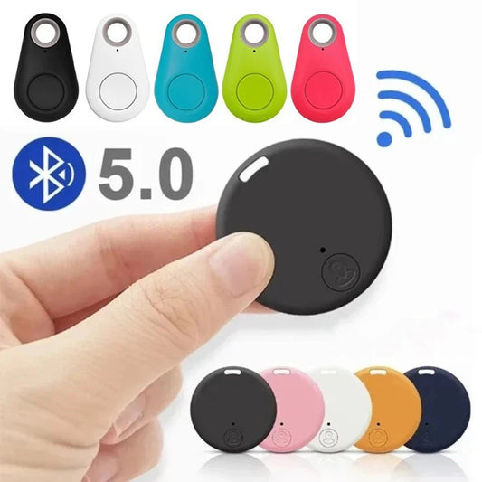 Mini localisateur GPS, alarme anti-perte, portefeuille, porte-clés, étiquette intelligente, traceur compatible Bluetooth, porte-clés, traceur pour chien, animal domestique, enfant, localisateur de clés