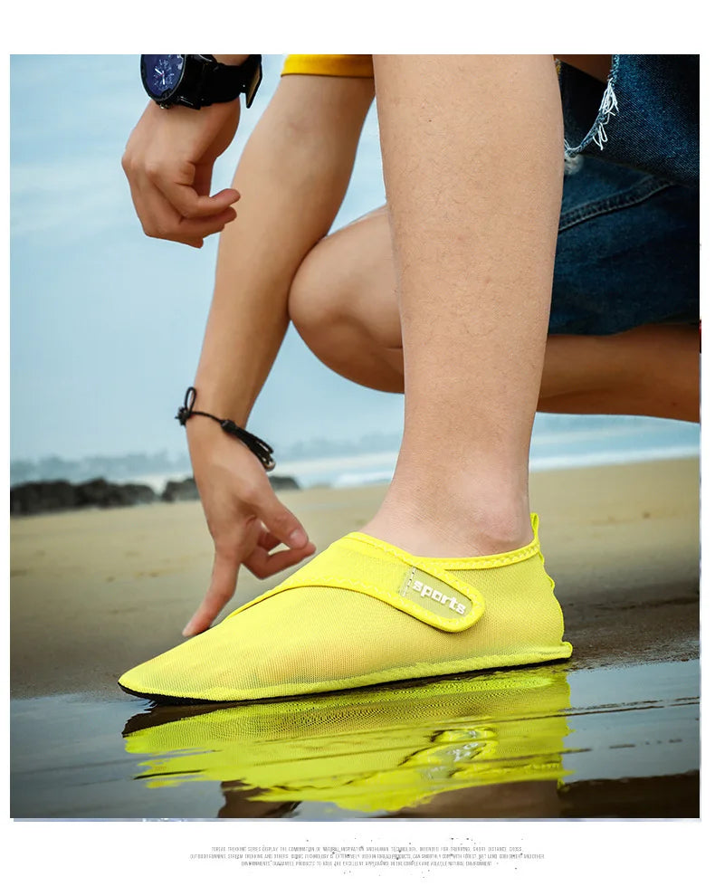 Beach Water Shoes Quick-Drying Swimming Aqua Shoes Seaside Slippers Surf Upstream Light Sports Unisex Flats Water Sneakers