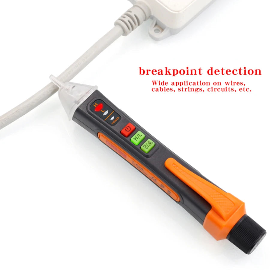 NJTY T02A Multifunction Non-Contact High Voltage Induction Tester, Live/Neutral Wire Detector, Household Electric Tester Pen