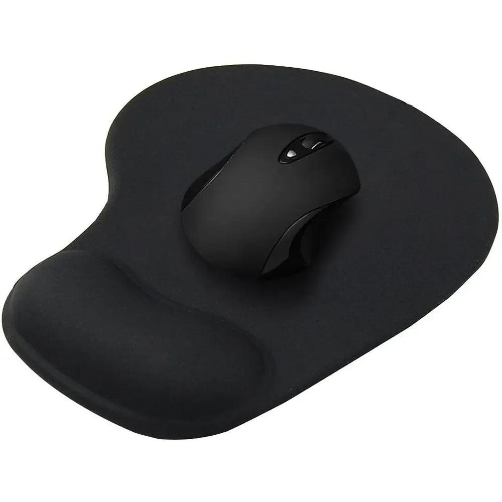 Tapis de souris ergonomique avec repose-poignet confortable, tapis de souris antidérapant, tapis de souris souple pour ordinateur portable et PC