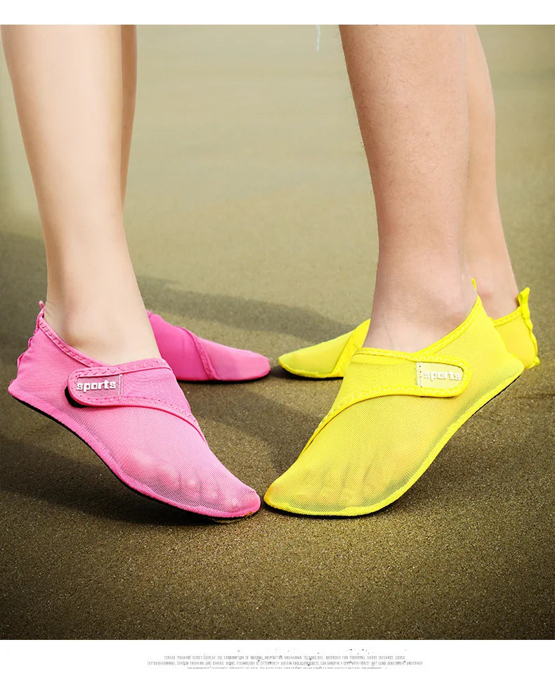 Beach Water Shoes Quick-Drying Swimming Aqua Shoes Seaside Slippers Surf Upstream Light Sports Unisex Flats Water Sneakers