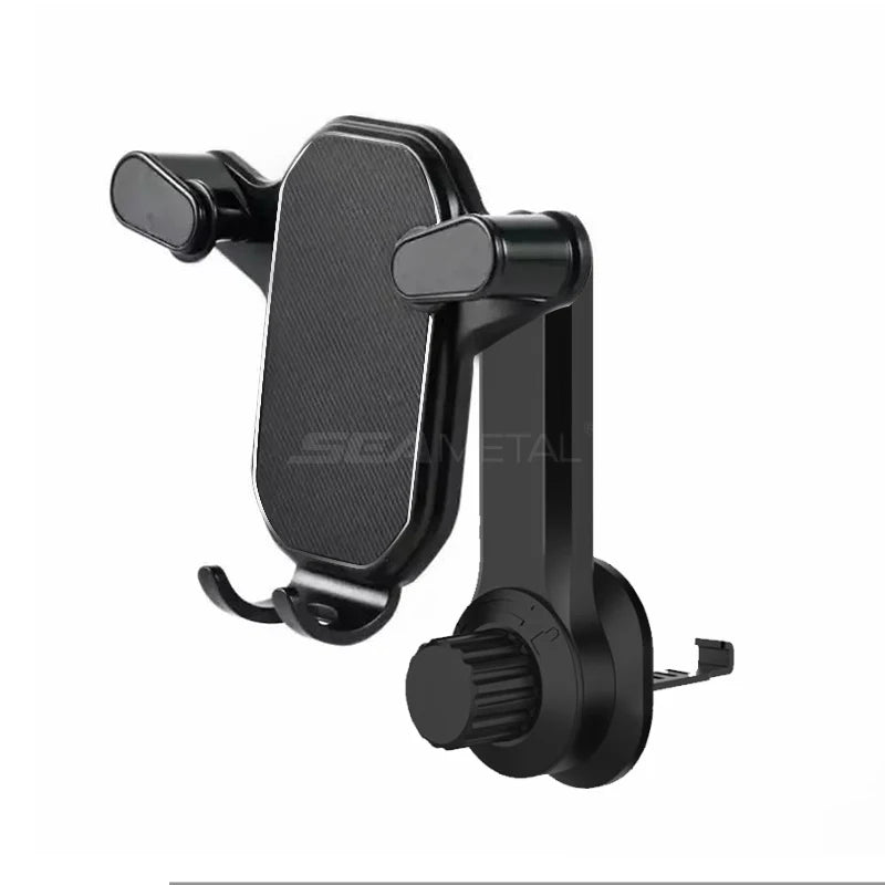 SEAMETAL Gravity Car Phone Holder Air Vent Hook Phone Mount 360-Degree Rotation Smart Phone Holder for Car One-Hand Placement